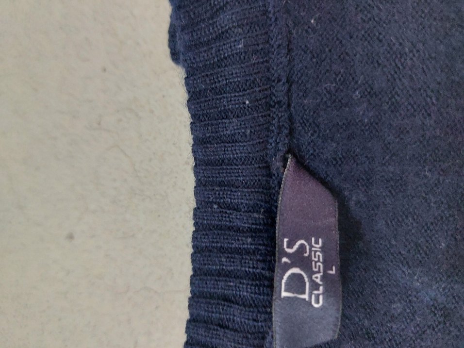 Mor Uzun Kollu Örgü Erkek Kazak - Görsel 3