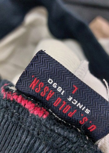 USPA Gri Fermuarlı Erkek esfofman takimi - Görsel 6