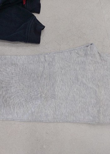 USPA Gri Fermuarlı Erkek esfofman takimi - Görsel 2