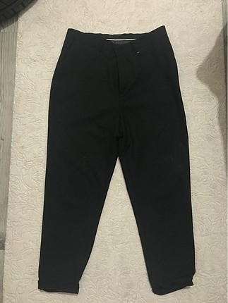 Zara Erkek Siyah Kumaş Pantolon L