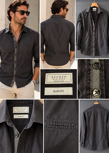 Beymen Business Beymen Slim Fit Gomlek