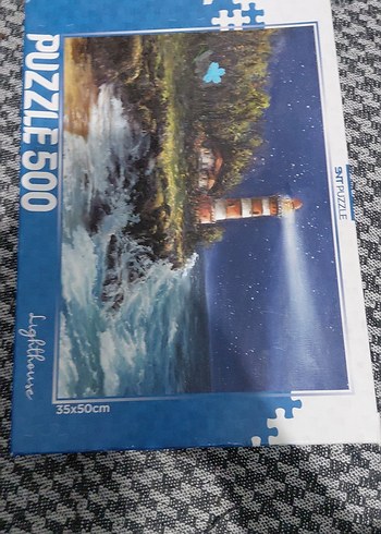  500 Parça Deniz Feneri Puzzle 35x50 cm