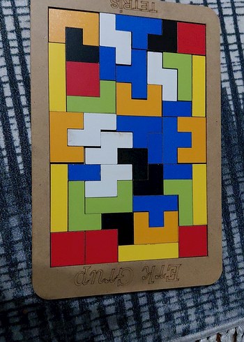 Renkli Eğitici Bloklar Puzzle Oyunu