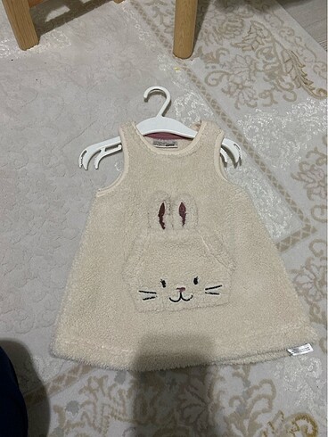 Peluş elbise 6-9 ay