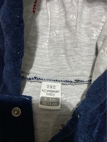 Erkek çocuk mont kadife - Görsel 2