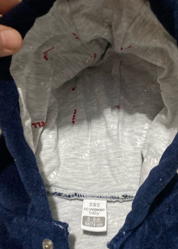 Erkek çocuk mont kadife - Görsel 3