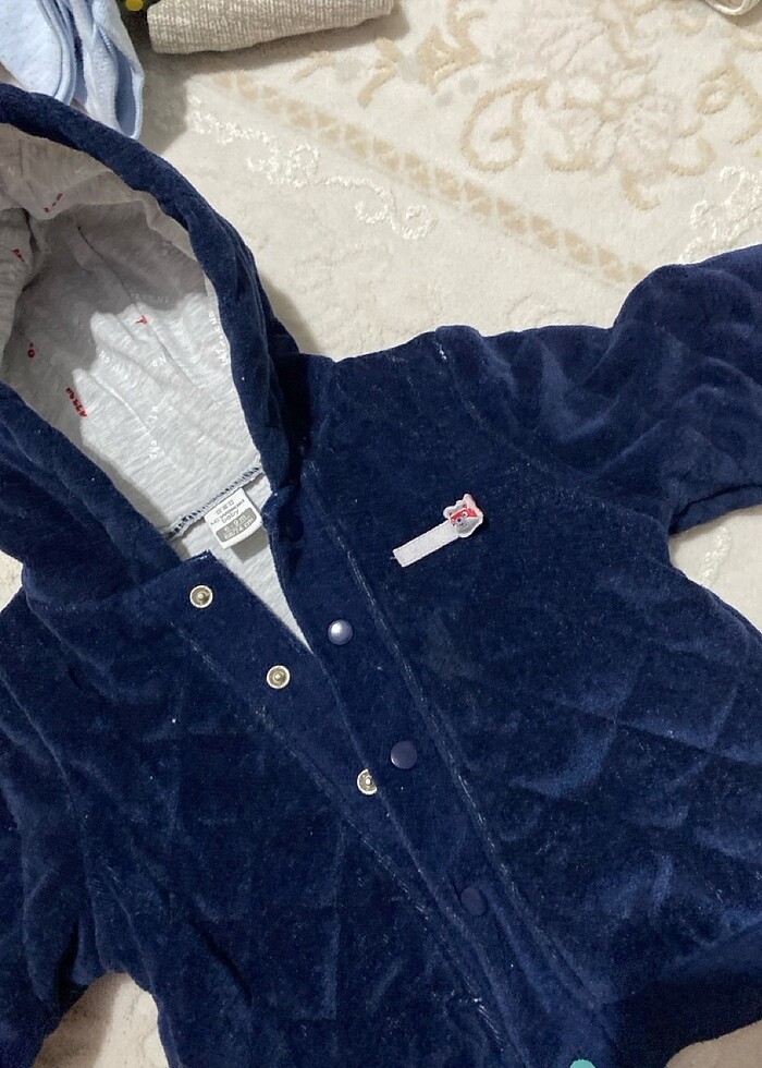 Erkek çocuk mont kadife - Görsel 4