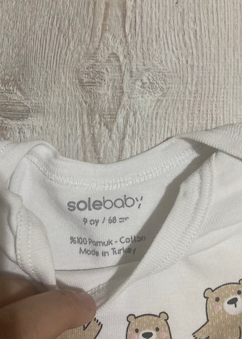 Uzun Kollu Pamuklu Bebek Badisi - Görsel 2