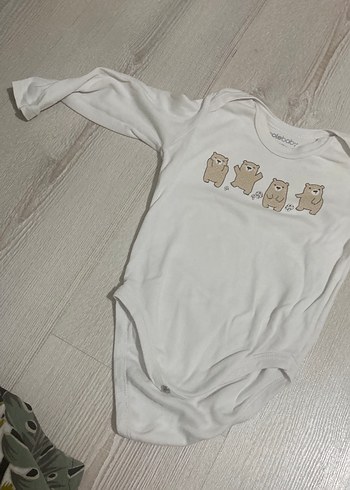 Uzun Kollu Pamuklu Bebek Badisi - Görsel 5