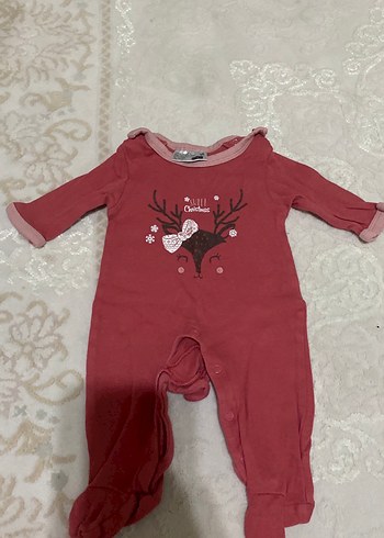 Yenidoğan Beden bordo Renk Bordo Desenli Örgü Bebek Tulum
