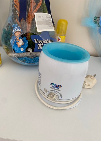 Mavi Avent Bebek Mama Isıtıcısı