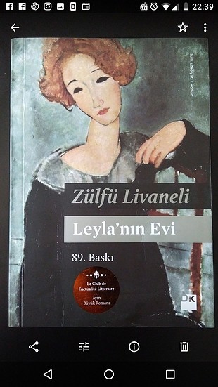 Leyla'nın Evi - Zülfü Livaneli,yeni baskı, Orjinal