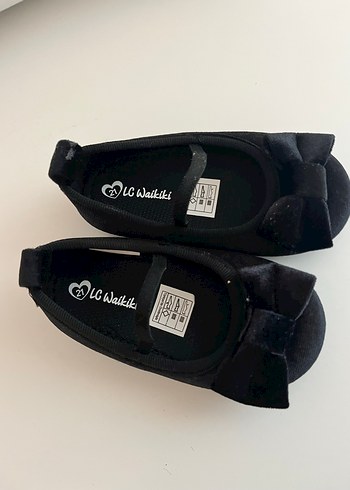 Kız Çocuk Siyah Fiyonk Detaylı Babet - Görsel 3