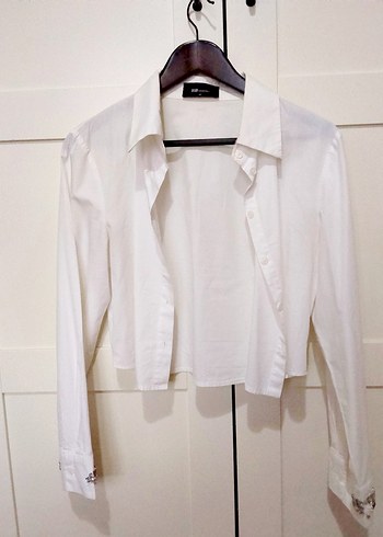 BSB Minimal Beyaz Uzun Kollu Gomlek