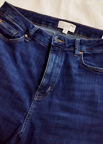 Marks & Spencer M S Koyu Mavi Denim Jean