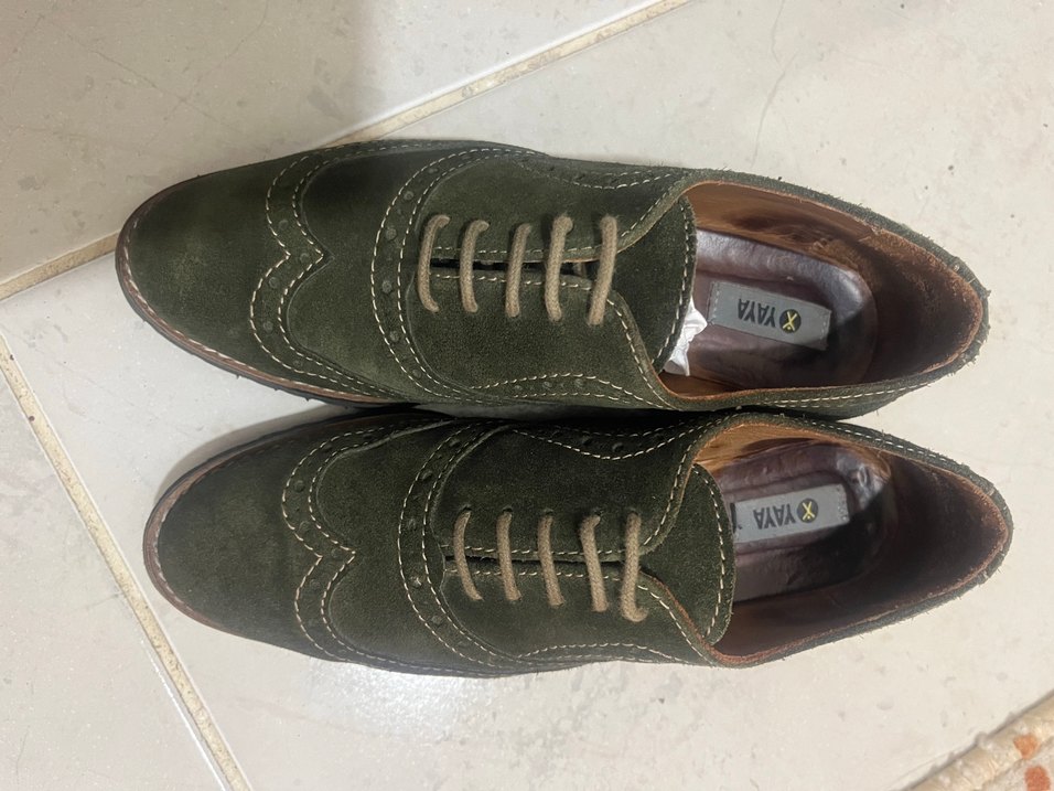 Hotiç Haki Süet Klasik Ayakkabı - Görsel 2