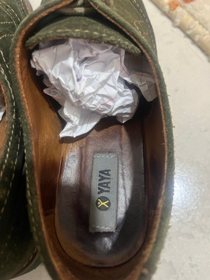 Hotiç Haki Süet Klasik Ayakkabı - Görsel 5