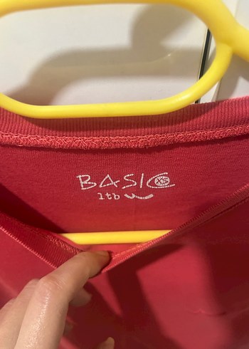 Narçiçeği Kısa Kollu Basic Kadın Tişört - Görsel 2