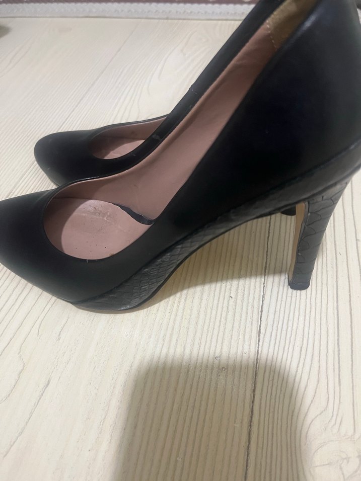 Siyah Kadın Stiletto - Görsel 4