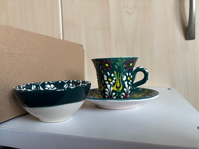 El yapımı kahve fincanı - Görsel 2