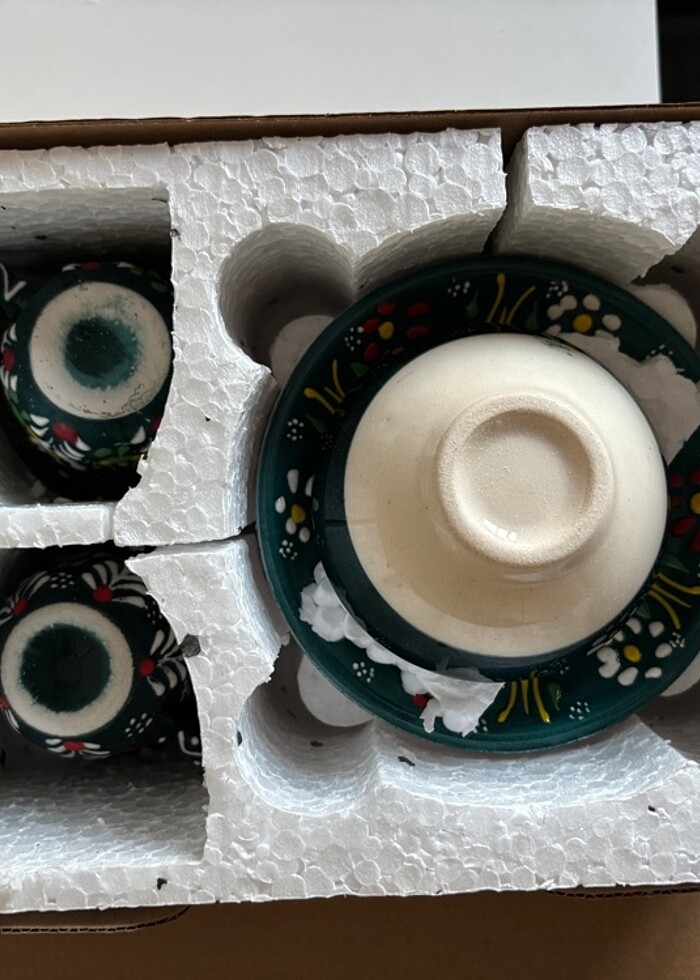 El yapımı kahve fincanı - Görsel 3