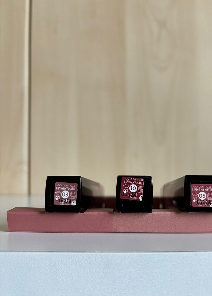 Üçlü liping my matte seti - Görsel 3