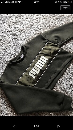 Orjinal puma swratshirt crop