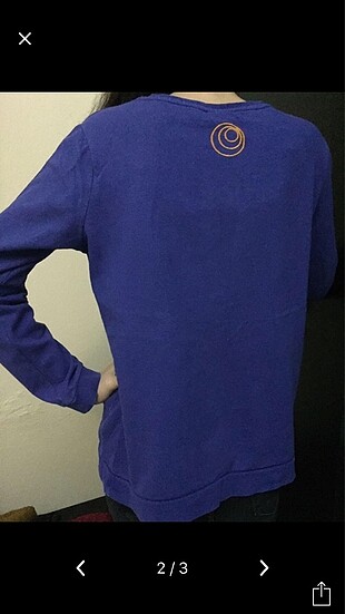 Defacto Morcivert renk sweatshirt