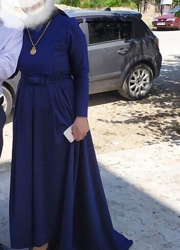 Uzun simli abiye