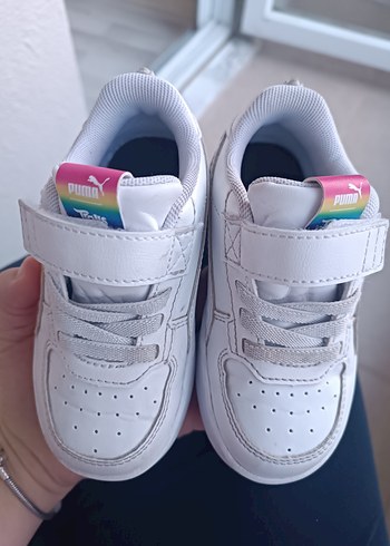 Çocuk Beyaz Puma Sneakers