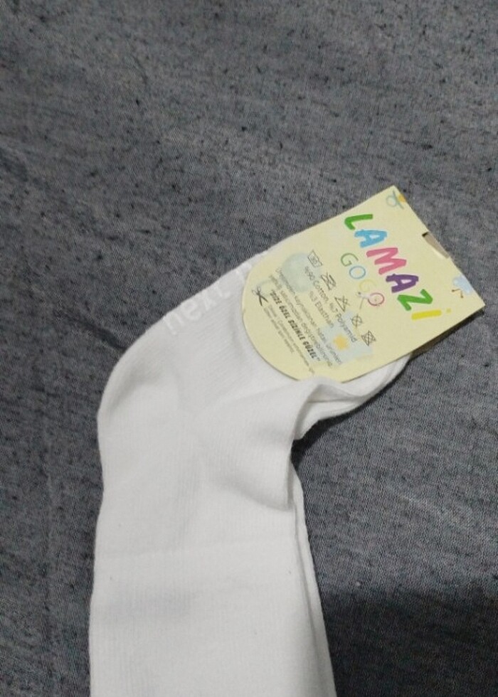 3 adet bebek çorabı - Görsel 2