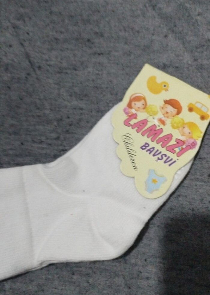 3 adet bebek çorabı - Görsel 3