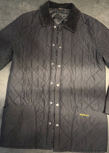 Barbour Siyah Kapitone Klasik Ceket