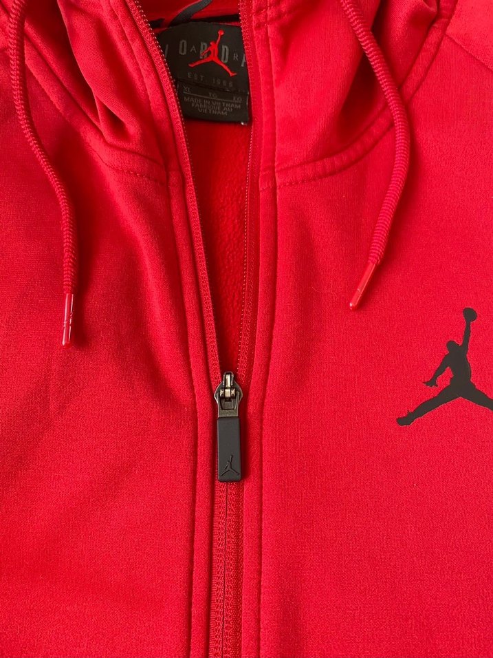 Jordan Kırmızı Kapüşonlu Spor Sweatshirt — görsel 2/2