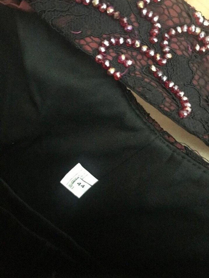 Bordo Uzun Abiye - Görsel 3