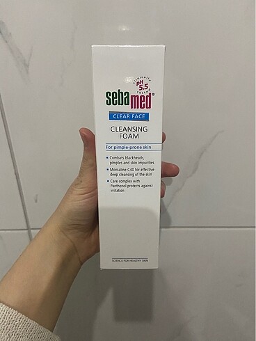 Sebamed Sebamed yüz temizleme köpüğü