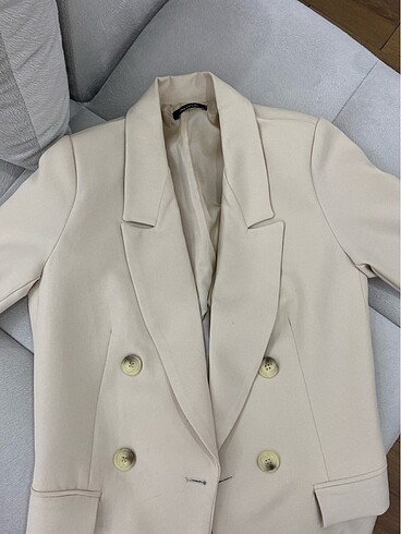 34 Beden ten rengi Renk Blazer ceket