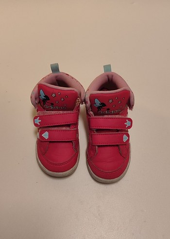 Adidas Kız Çocuk Pembe Spor Ayakkabı Orjinal 22 - Görsel 3
