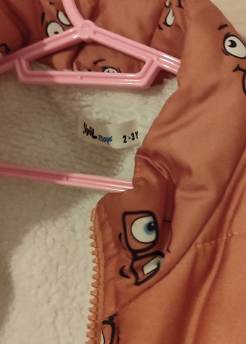 Civil Kahverengi Baskılı Bebek Çocuk Yeleği 2-3 yaş - Görsel 2