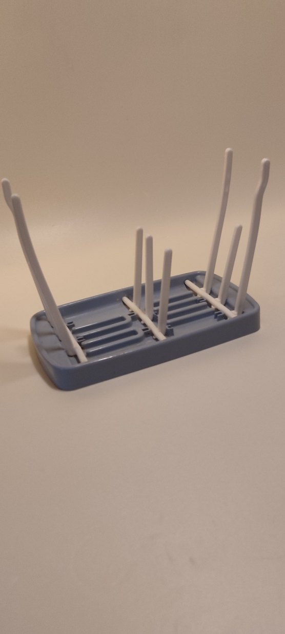 Baby Plus Gri Mavi Biberon Kurutucu - Görsel 2