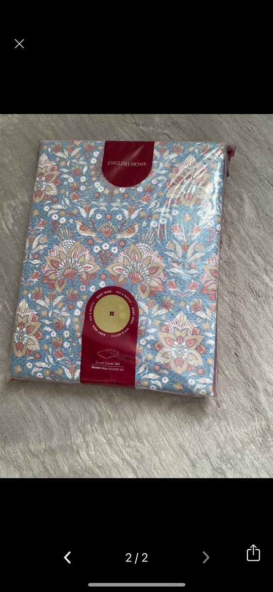 English home Çok Renkli Baskılı Nevresim - Görsel 3