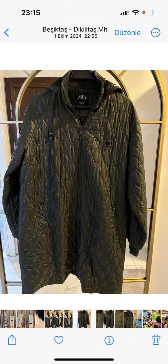 Zara Kadın mont - Görsel 4
