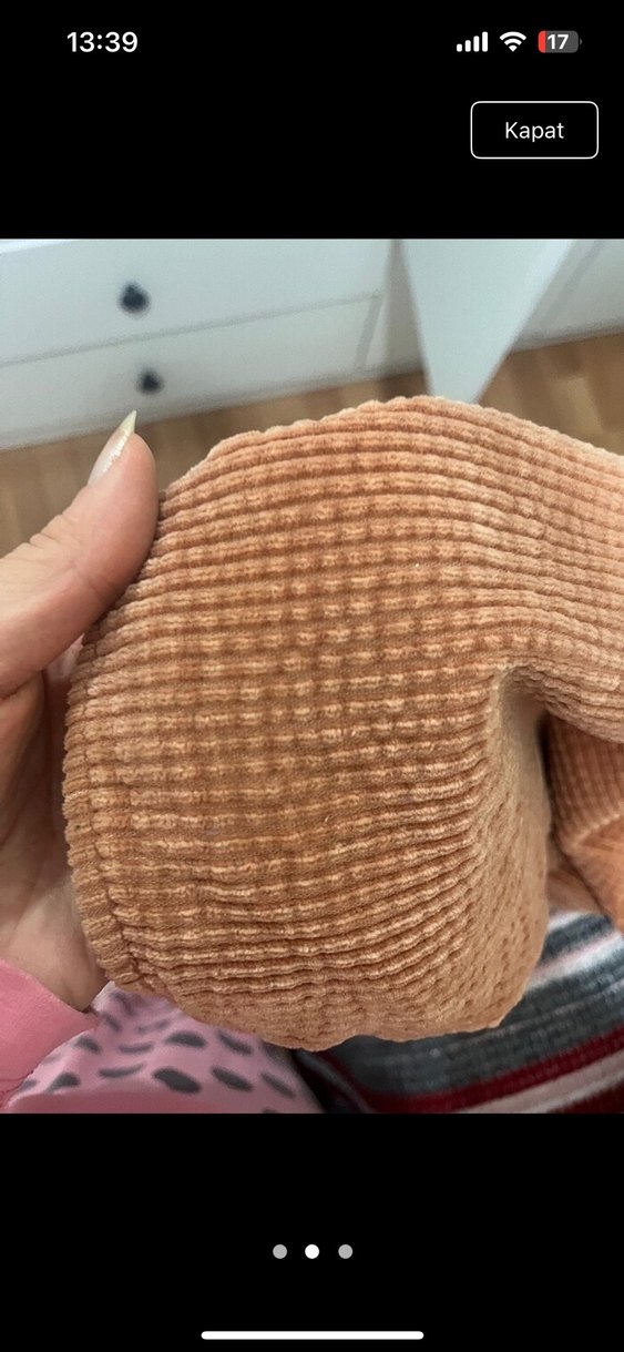 Düğmeli Kadın Midi Süet Ceket - Görsel 4