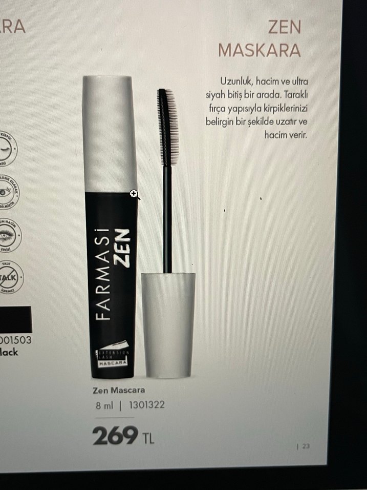 Farmasi Zen Uzunluk Veren Maskara 8 ml - Görsel 3