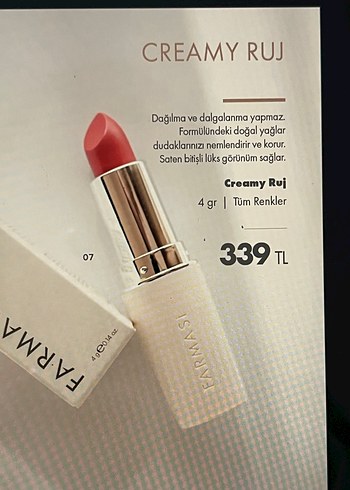 Farmasi Burgundy Ruj - Görsel 3