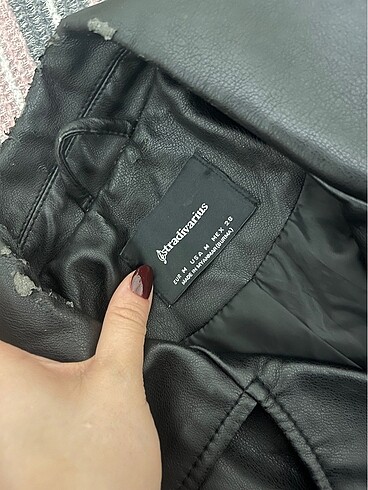 Stradivarius Deri ceket