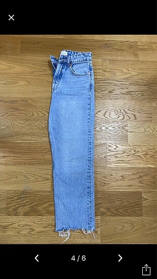 zara straight jean