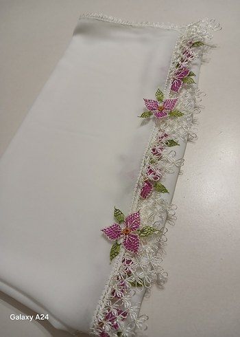 iğne oyası namaz örtüsü - Görsel 2