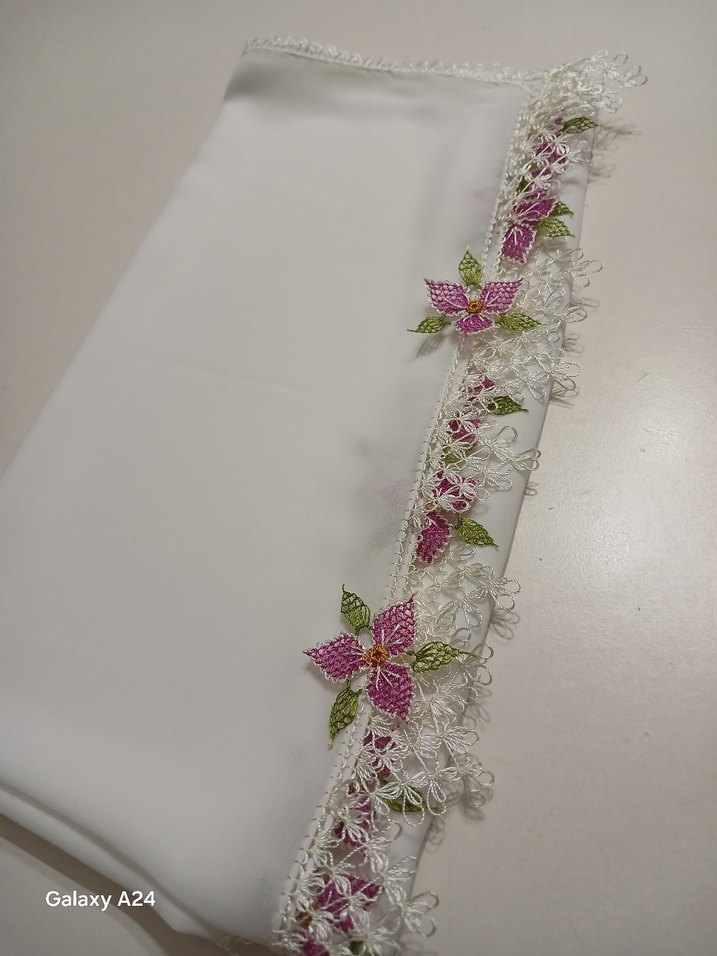 iğne oyası namaz örtüsü - Görsel 2