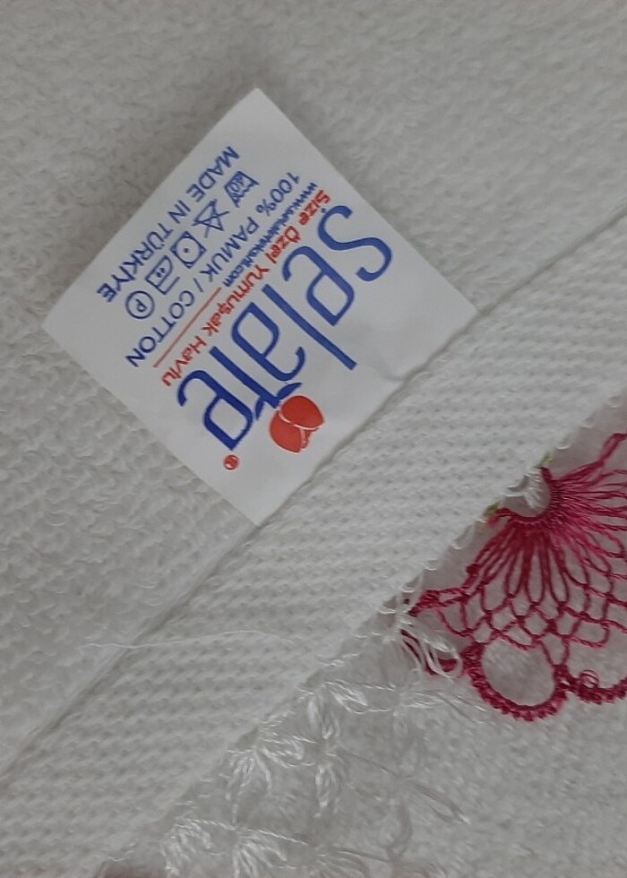 İğne oyası mutfak havlusu 4 adet - Görsel 4